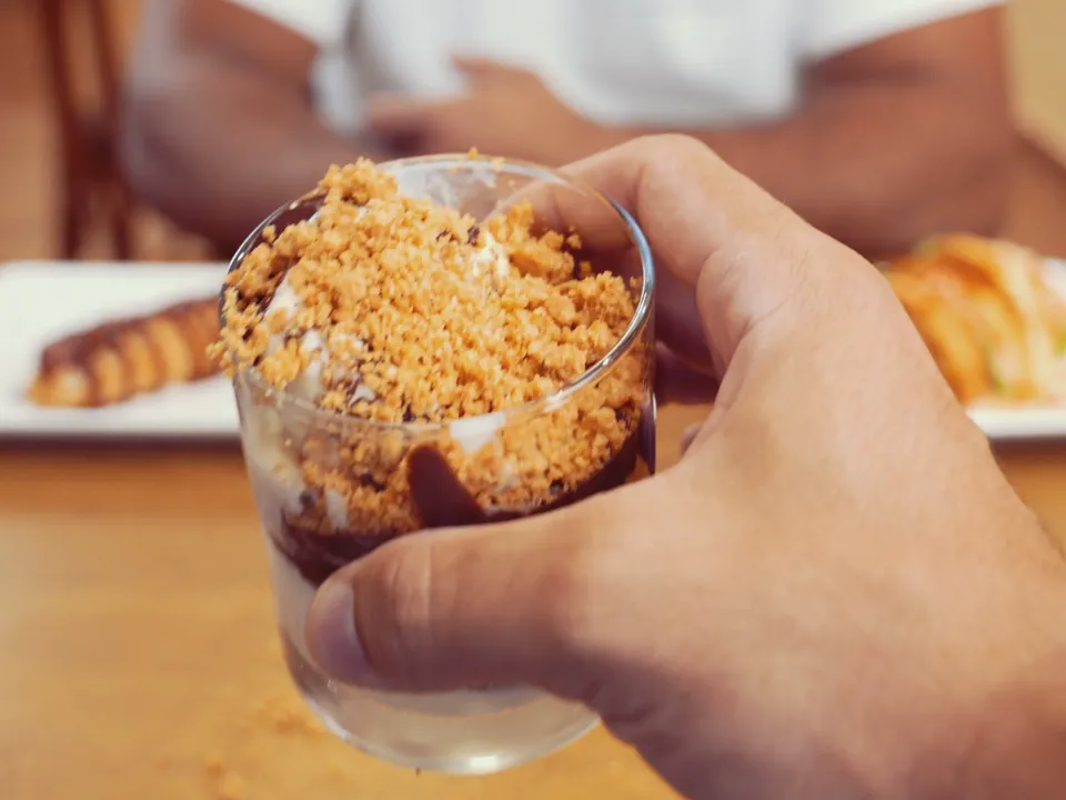 Tu di Bão com paçoca por cima