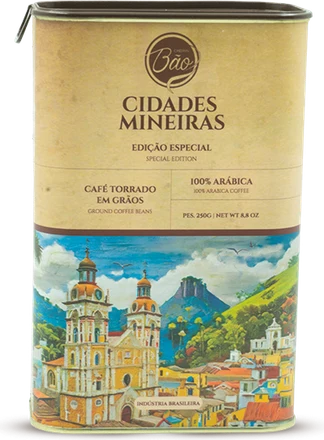 Lata do café Microlote Cidades Mineiras
