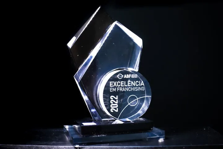 Troféu de excelência em franchising da ABF